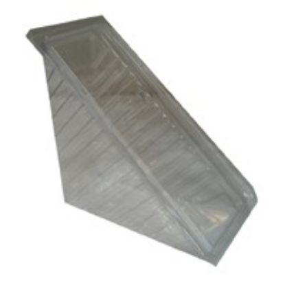 Picture of SANDWICH WEDGE PLASTIC DEEP FILL 185X80X80MM CLEAR x 100