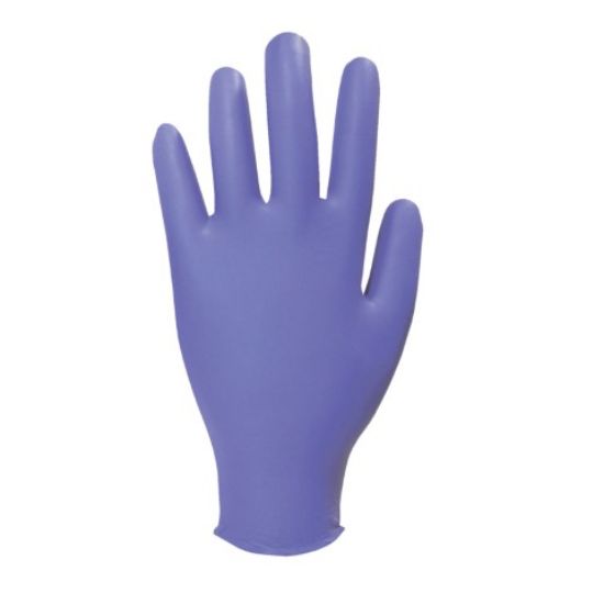 Picture of JANGRO PROFESSIONAL NITRILE  GLOVE POWDER FREE BLUE LARGE (PACK OF 100)