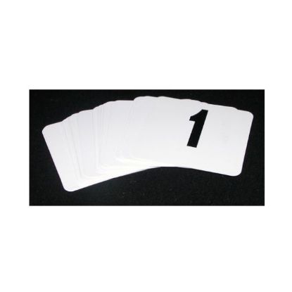 Picture of TABLE NUMBER CARD SETS 1-50 95x100mm