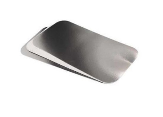 Picture of CARD TAKE AWAY BOARD LIDS FOR 480ML FOIL CONTAINER NO.2 (1000)