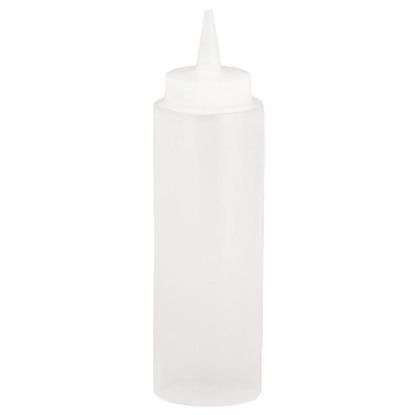 Picture of SQUEEZE SAUCE BOTTLE CLEAR 8OZ