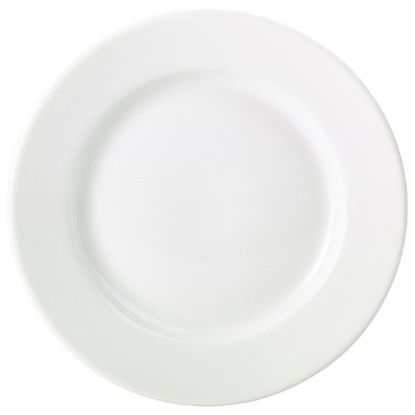 Picture of GENWARE PORCELAIN WHITE CLASSIC WINGED PLATE 17CM 6.5" (6)