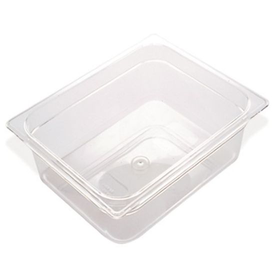 Picture of GASTRONORM FOOD PAN 1/2 100MM 6LTR CLEAR