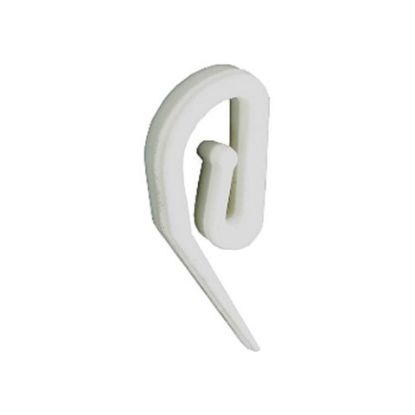 Picture of PLASTIC CURTAIN HOOKS WHITE (10)