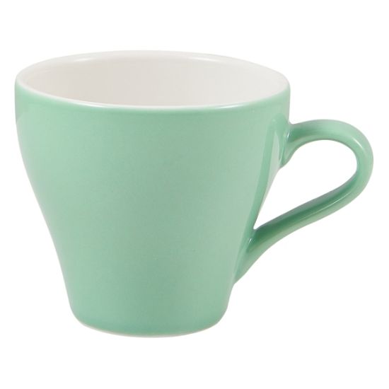 Picture of GENWARE PORCELAIN GREEN TULIP CUP 9CL 3oz  (6)