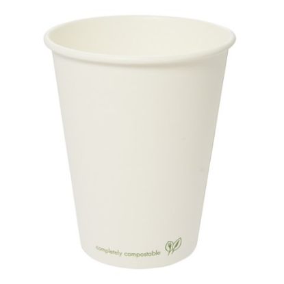 Picture of EDENWARE SINGLE WALL HOT CUP 12oz WHITE (PACK OF 50)