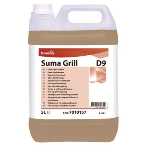 Picture of SUMA D9 GRILL CLEANER 5L (CASE OF 2) **DG**