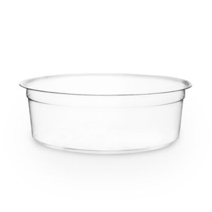 Picture of VEGWARE PLA ROUND DELI CONTAINER 8oz (PACK OF 50)