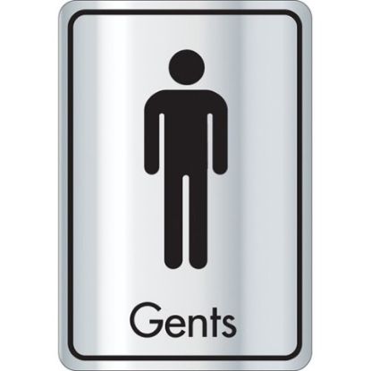 Picture of MALE SEX SIGN RIGID ALLUPANEL 128X83MM