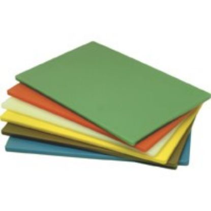 Picture of POLY CHOPPING BOARD 18X12X0.5" YELLOW (SINGLE)