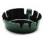 Picture of CROWN STYLE ASHTRAY MELAMINE BLACK 4"