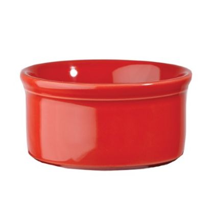 Picture of CASE OF 24 CHURCHILL RAMEKIN LARGE 3.5" 6.9OZ RED