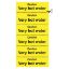 Picture of CAUTION VERY HOT WATER SELF ADHESIVE 200X100MM