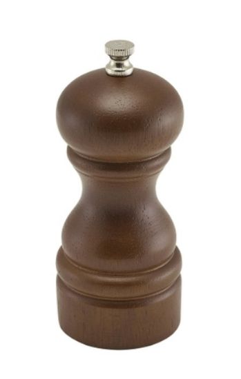 Picture of DARK WOOD WOODEN SALT/PEPPER GRINDER