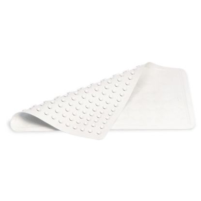 Picture of T/LINE RUBBERGRIP BATH MAT 572X356MM WHITE