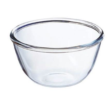 Picture of GLASS MIXING BOWL 16CM 0.5L (SINGLE)