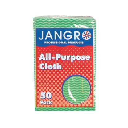 Picture of JANGRO LARGE ALL PURPOSE CLOTH GREEN (PACK OF 50)