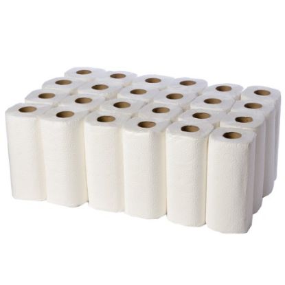 Picture of JANGRO KITCHEN ROLL WHITE 2 PLY (PACK OF 2)