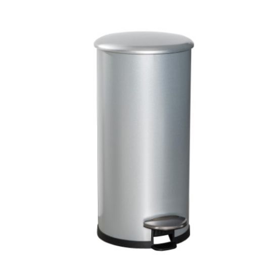 Picture of SOFT CLOSE PEDAL BIN 30LTR DARK STEEL 