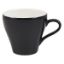 Picture of GENWARE PORCELAIN BLACK TULIP CUP 9CL 3oz  (6)