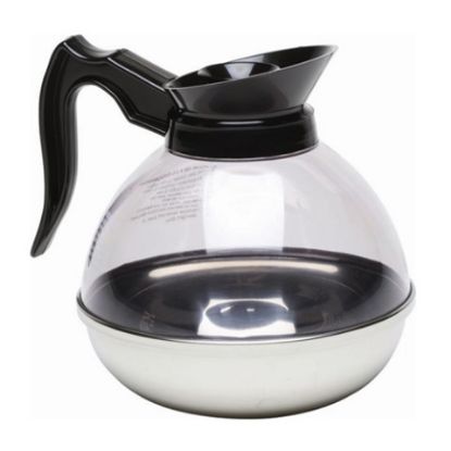 Picture of COFFEE DECANTER POLYCARBONATE 1.9LTR WITH STAINLESS BASE