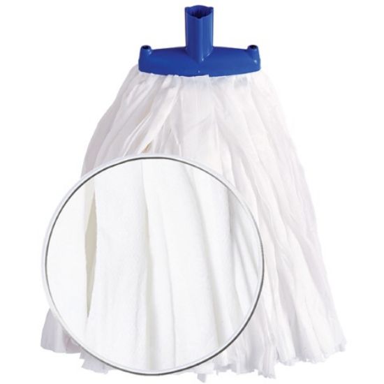 Picture of PRAIRIE BIG WHITE MOP HEAD 16OZ BLUE