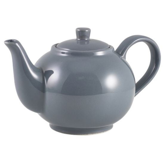 Picture of GENWARE PORCELAIN GREY TEAPOT 85CL 30oz     (6)