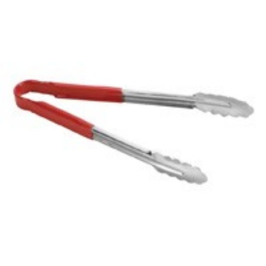 Picture of ST/ST COLOUR CODED TONGS 12" RED