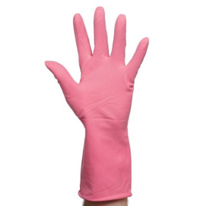 Picture of HOUSEHOLD GLOVES PINK XLARGE (SINGLE)