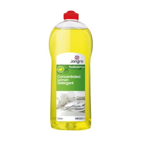 Picture of JANGRO CONCENTRATED WASHING UP LIQUID LEMON 1LTR (SINGLE)