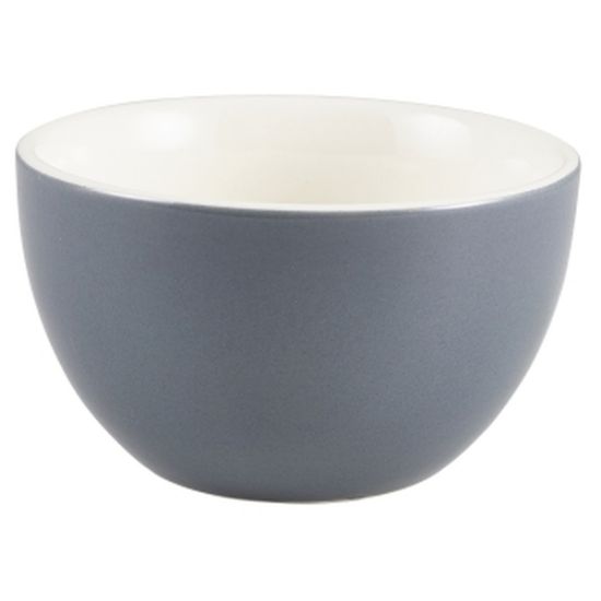 Picture of GENWARE PORCELAIN GREY SUGAR BOWL 17.5CL 6oz (6)