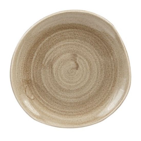 Picture of CHURCHILL STONECAST ROUND PLATE 7.25" PATINA ANTIQUE TAUPE (CASE OF 12)