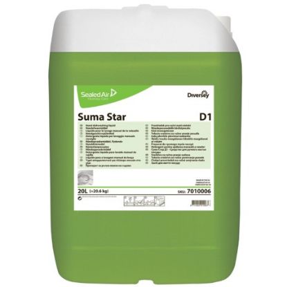 Picture of SUMA STAR D1 DISHWASH LIQUID 20LTR