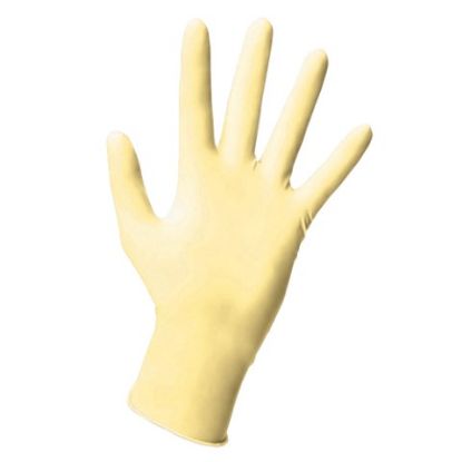 Picture of JANGRO SOFT VINYL EXAMINATION GLOVE POWDER FREE CLEAR MEDIUM (PACK OF 100)