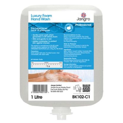 Picture of JANGRO LUXURY FOAM HAND WASH 1LTR (SINGLE)