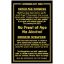 Picture of LICENSING ACT 2003 280X170MM BLACK ON GOLD