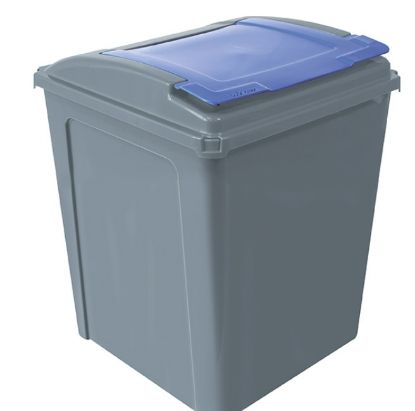 Picture of 50LTR ECO WASTE RECYCLING BIN BLUE