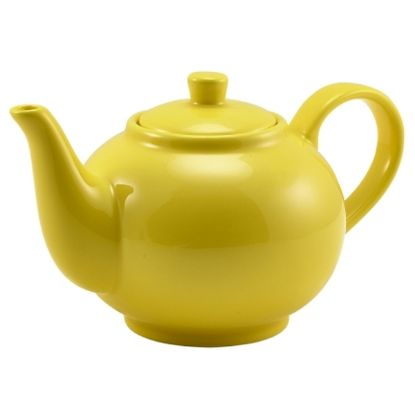 Picture of GENWARE PORCELAIN YELLOW TEAPOT 15.75oz (6)