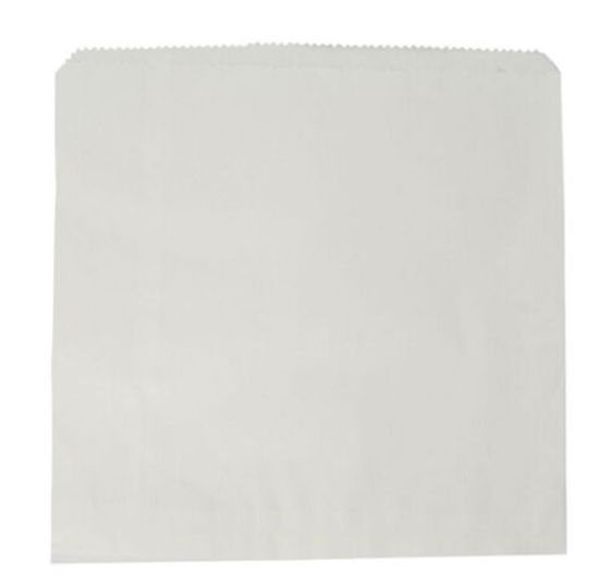 Picture of CASE OF (1000) VEGWARE RECYCLED WHITE KRAFT FLAT BAG 8.5x8.5"