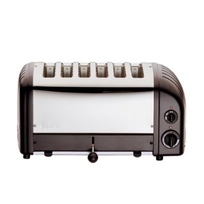 Picture of DUALIT CLASSIC 6 SLOT TOASTER BLACK