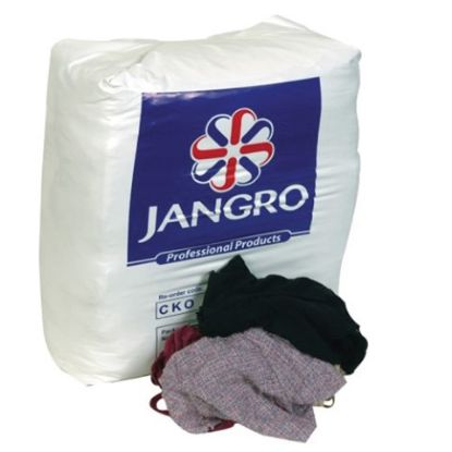 Picture of JANGRO WIPERS/RAGS GREEN LABEL 10KG