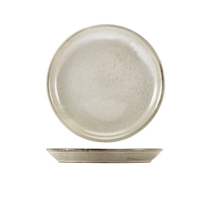 Picture of TERRA PORCELAIN SMOKE GREY COUPE PLATE 19CM (6)