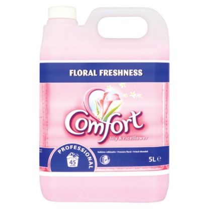 Picture of COMFORT PROFESSIONAL LILY & RICE FLOWER SOFTENER 5L (CASE OF 2)