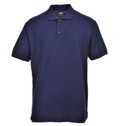 Picture of NAPLES POLO SHIRT  NAVY BLUE MEDIUM