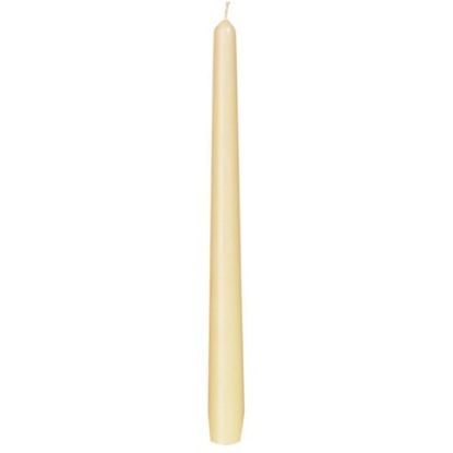 Picture of TAPER CANDLE 10" CREAM 7.5HR (100) 