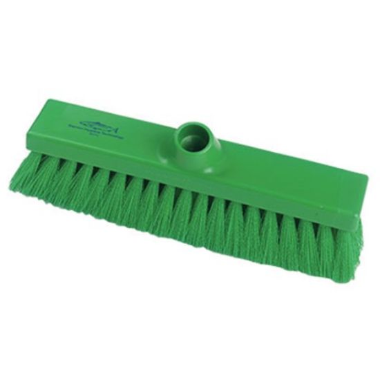 Picture of PREMIER FLAT SWEEPING BROOM SOFT 280mm GREEN