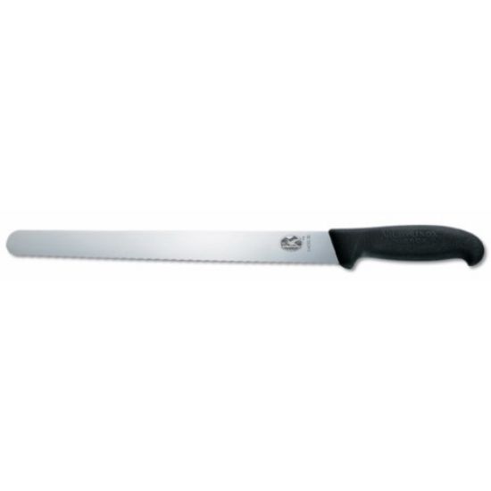 Picture of VICTORINOX SLICING KNIFE SERRATED BLADE 30cm BLACK