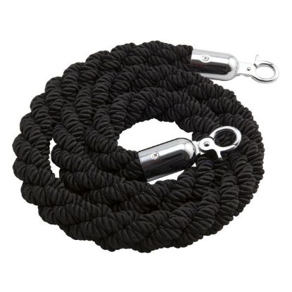 Picture of BARRIER ROPE BLACK FOR USE WITH BARRIER POST