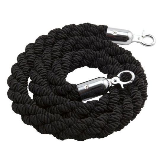 Picture of BARRIER ROPE BLACK FOR USE WITH BARRIER POST