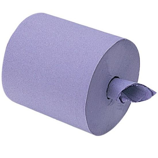 Picture of JANGRO CENTREFEED BLUE ROLL 1PLY 300MTR (6)